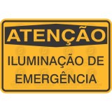Atenção - iluminação de emergência